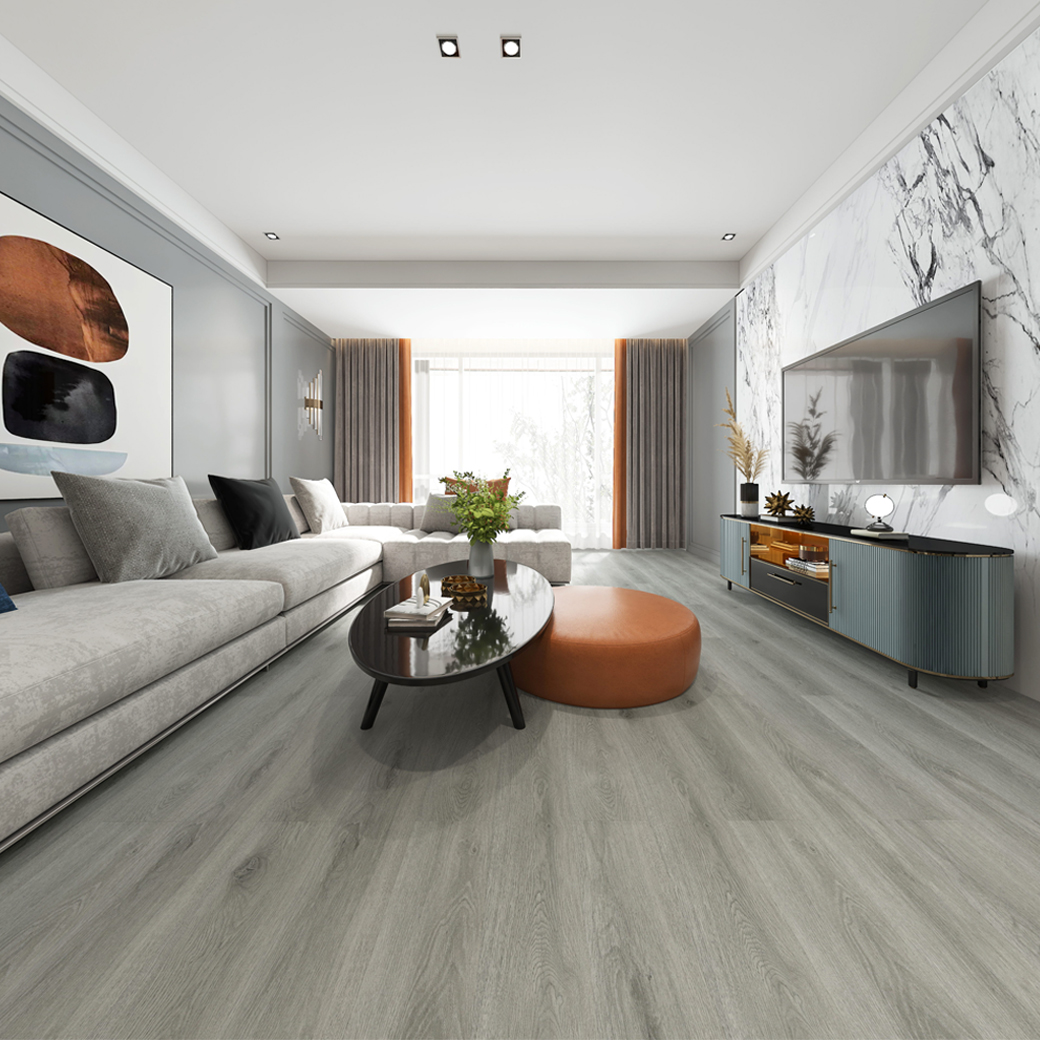 ไม้พื้นสำเร็จรูป SPC รุ่น ROYAL GREY OAK - Image 3