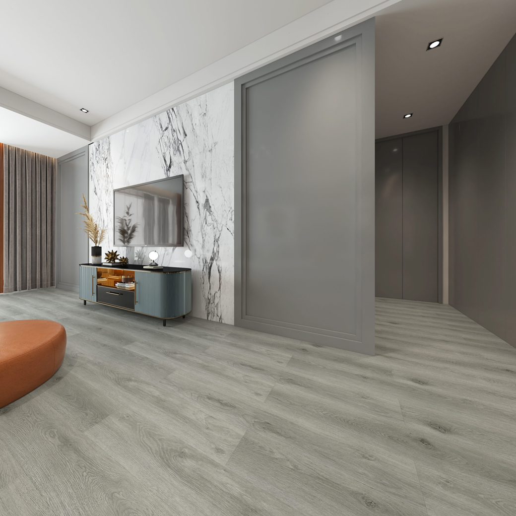 ไม้พื้นสำเร็จรูป SPC รุ่น ROYAL GREY OAK - Image 5