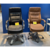 เก้าอี้สำนักงาน PU Chair HOOMDOT รุ่น LA-1003H สีดำ