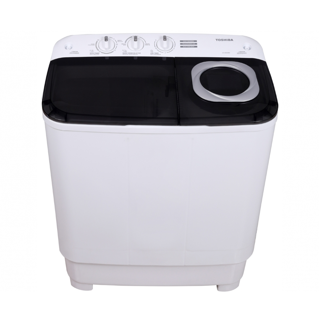 เครื่องซักผ้า TOSHIBA รุ่น VH-H85MT 2 ถังฝาบน ความจุ 7.5 กิโลกรัม.